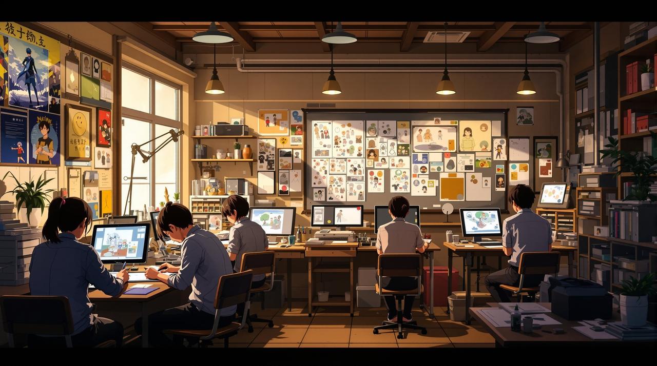 从零开始的动漫制作：揭秘日本动画制作流程 - 热门漫画资讯配图